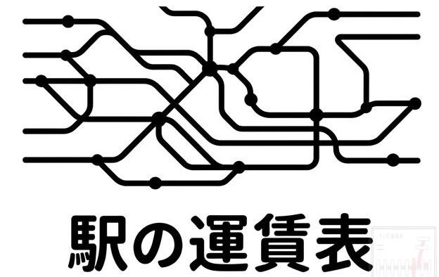 駅の運賃表